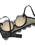 SEDUCTION | VIRIDIAN Lace Balconette Bra