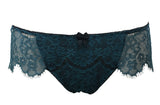 SEDUCTION | Classic Lace Brief - VIRIDIAN