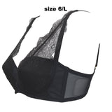 ECLIPSE | Non-wired lace triangular bra - BLACK