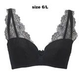 ECLIPSE | Non-wired lace triangular bra - BLACK