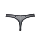 ECLIPSE | Lace tanga - BLACK