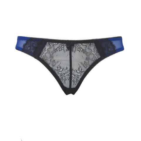 ECLIPSE | Lace tanga - BLUE