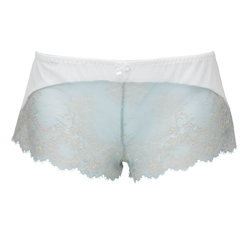 ECLIPSE | Lace boxer shorts - MINT