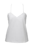 ECLIPSE | Back lace Camisole - WHITE