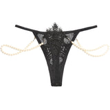 PROVOKE | French Lace Tanga - Black