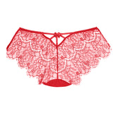 SEDUCTION | Lace Back Brief - Red