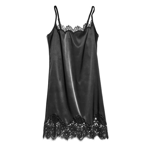 SCANDALOUS CHIC | Slip Dress - Black