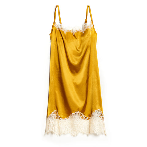 SCANDALOUS CHIC | Slip Dress - Gold