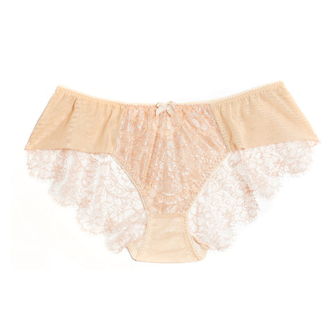 Akiko Ogawa Lingerie 2017S/S SEDUCTION Lace Back Brief - Beige - Front