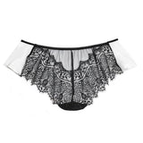 Akiko Ogawa Lingerie 2017S/S BLACK & WHITE Flare Brief BW Back