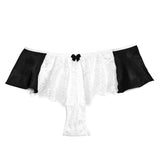 Akiko Ogawa Lingerie 2017S/S BLACK & WHITE Flare Brief WB Front