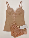 INNERWEAR | Plunge neckline Camisole - Nude