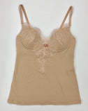 INNERWEAR | Plunge neckline Camisole - Nude