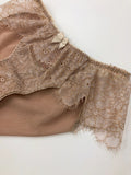 SEDUCTION | Classic Lace Brief - NUDE