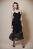 ECLIPSE | Lounge long dress - BLACK