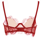 SEDUCTION | RED Lace Balconette Bra